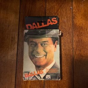 Vintage Dallas Card game